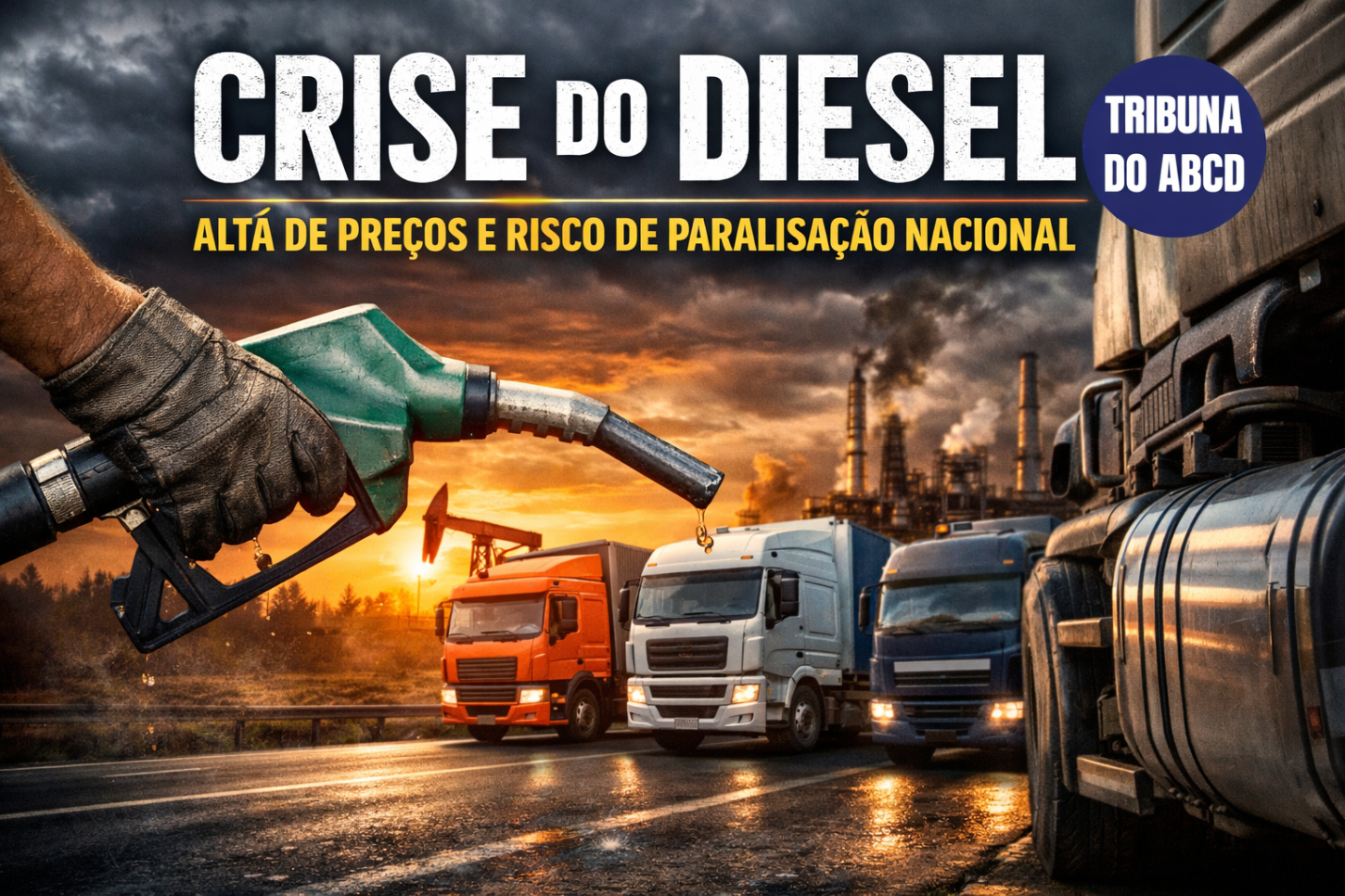 Alta global pressiona Brasil, governo reage com impostos e setor de transporte entra em alerta.