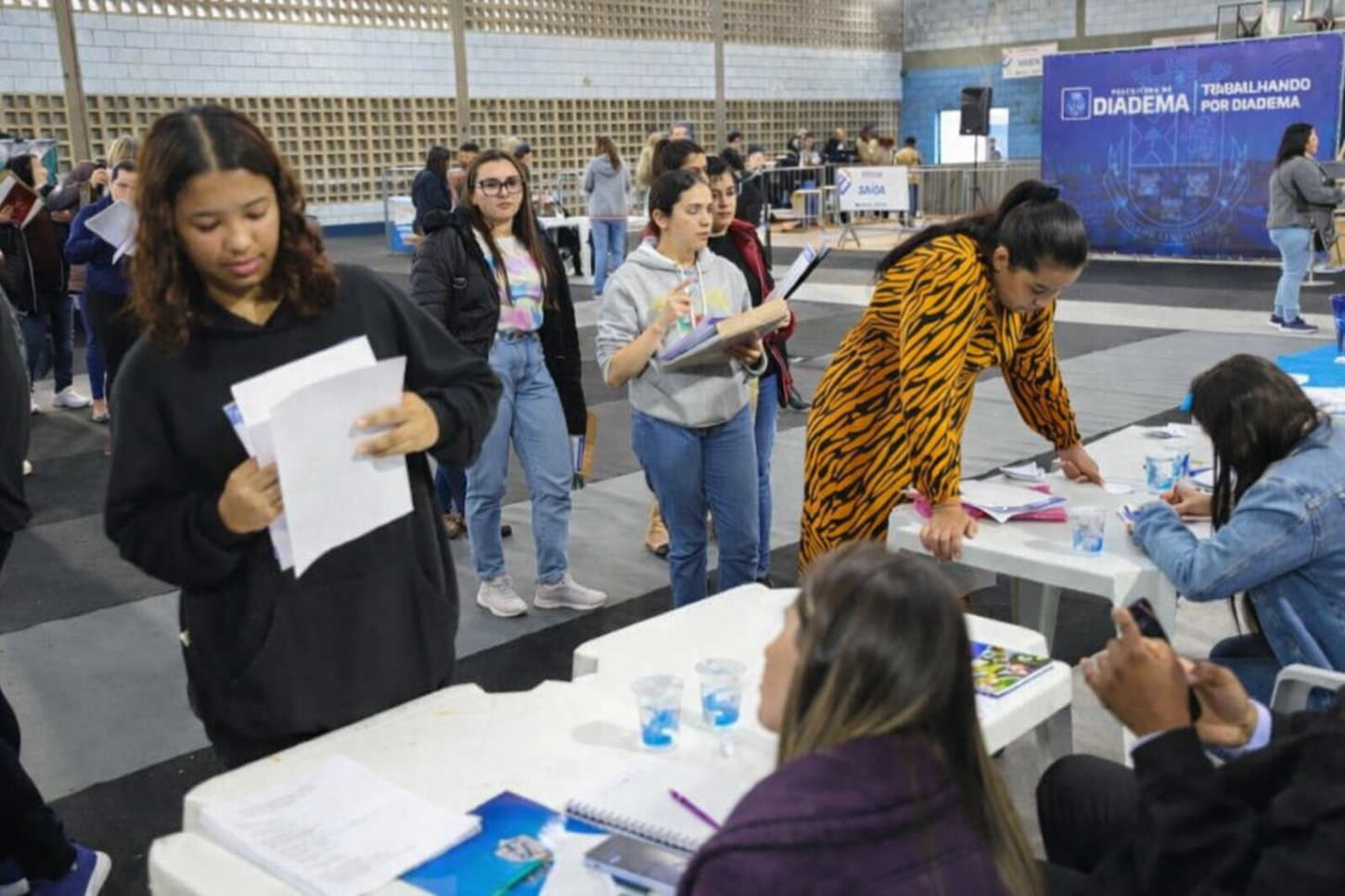 Diadema realiza 1º Feirão de Empregos de 2026 com foco no público feminino