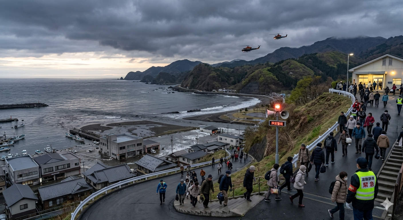 Japão em Alerta Máximo: Terremoto de 7.8 e Risco de Megassismo Mobilizam Milhares