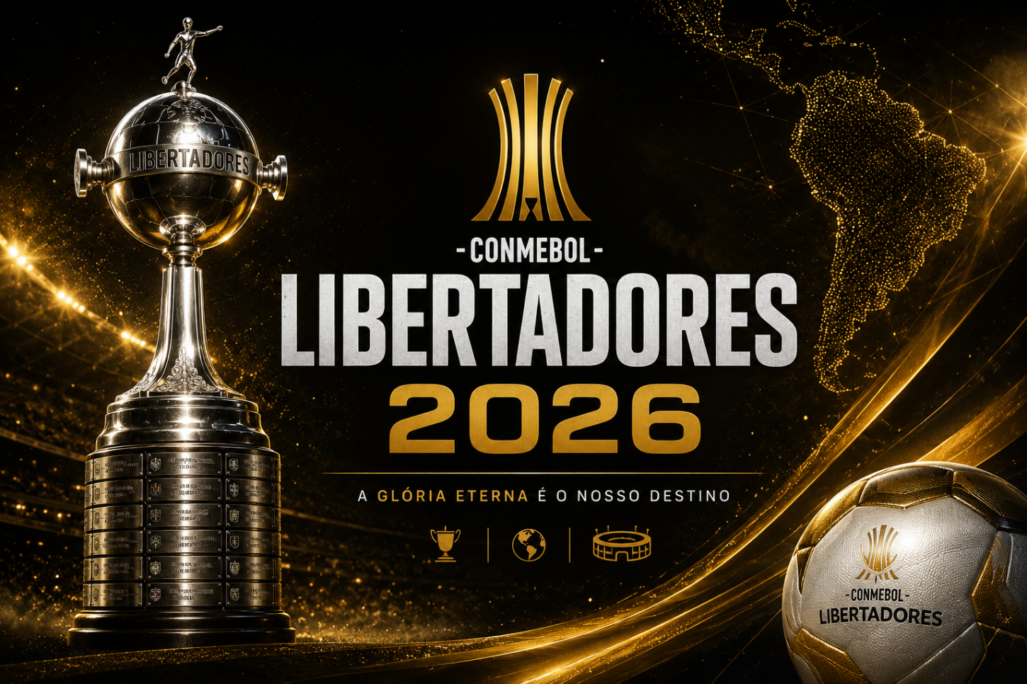 LIBERTADORES 2026 TEM SEMANA DECISIVA COM BRASILEIROS EM DESTAQUE