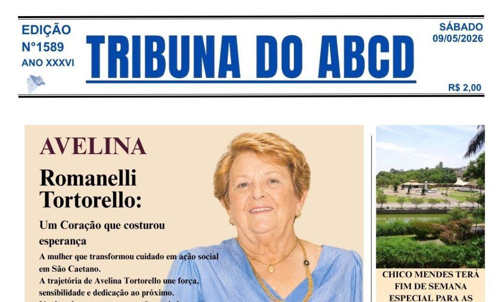 Saiu a Edição 1589 do Jornal Tribuna do ABCD