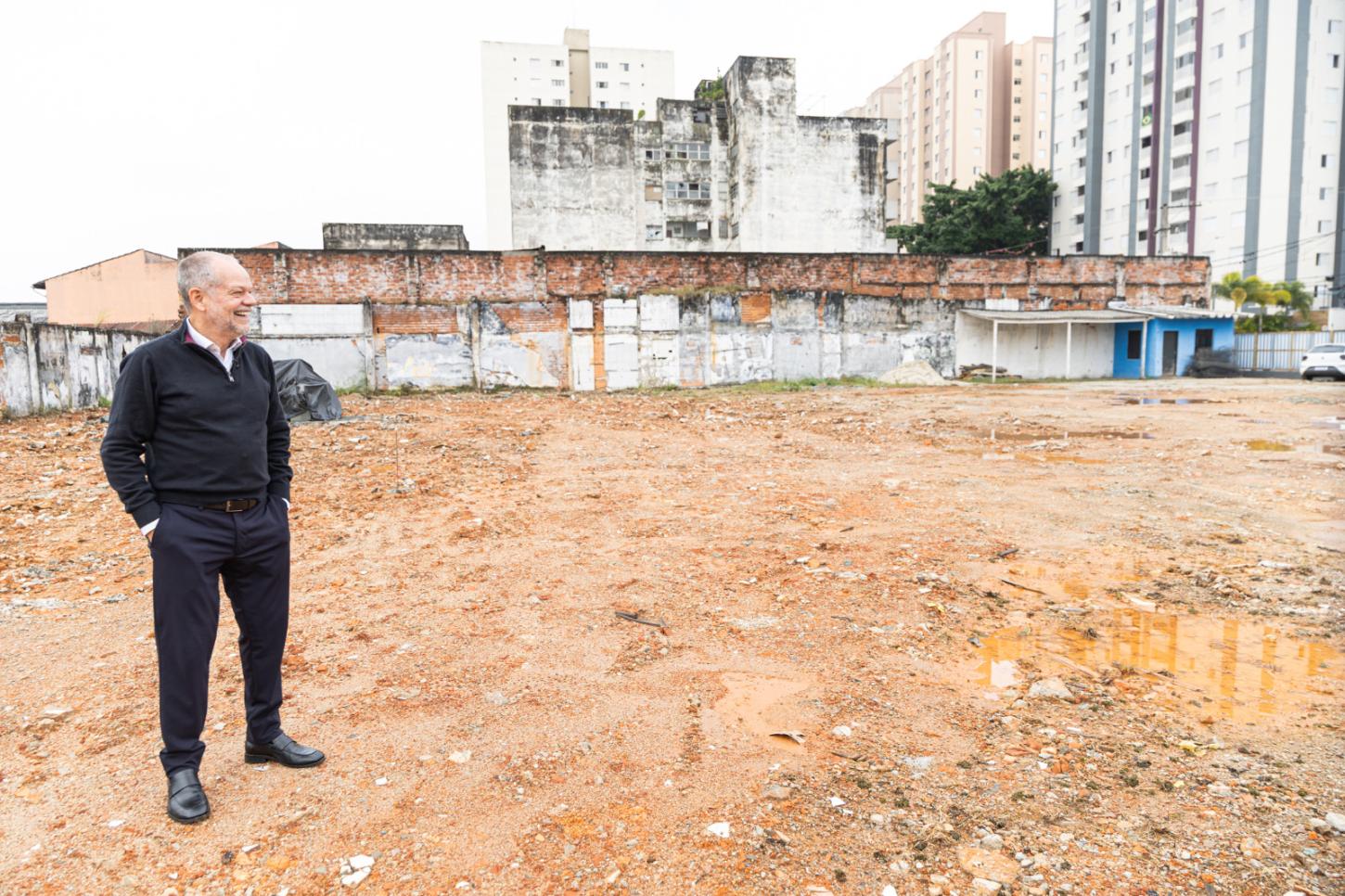 Terreno da nova escola