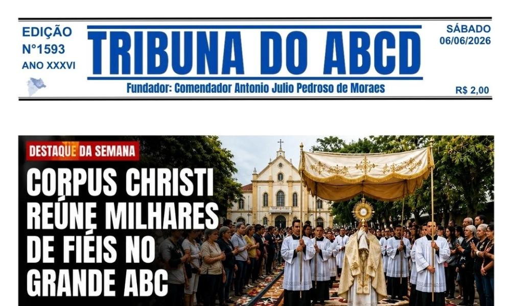 Saiu a Edição 1593 do Jornal Tribuna 