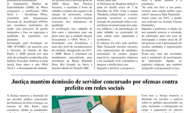 A Edição 1595 da Tribuna do ABCD já está no ar!