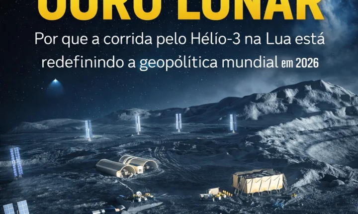 A Nova Febre do Ouro Lunar: Como o Hélio-3 Está Redefinindo a Geopolítica Global em 2026