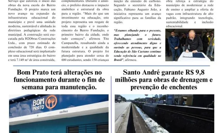 Já está no ar a Edição 1596 do Tribuna do ABCD!