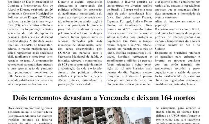 Já está no ar a Edição 1596 do Tribuna do ABCD!