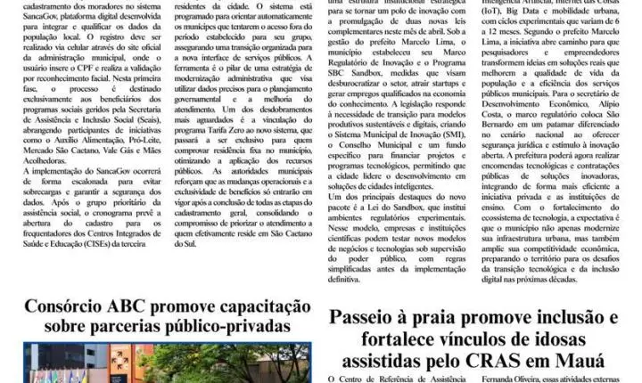 Saiu a Edição 1585 do Jornal Tribuna do ABCD