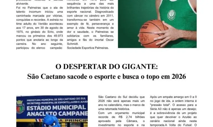 Saiu a Edição 1586 do Jornal Tribuna do ABCD