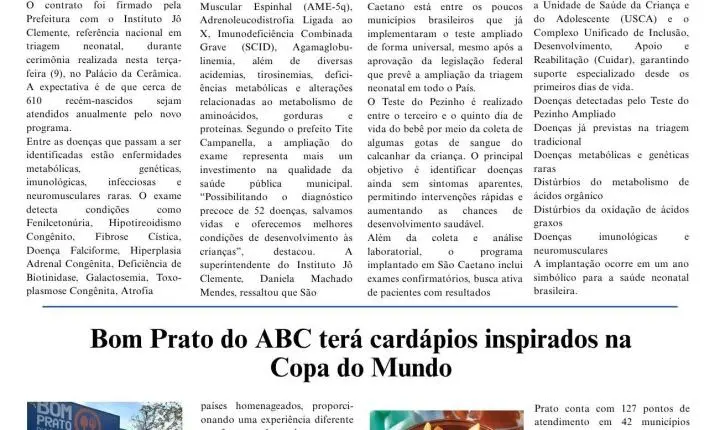  TRIBUNA DO ABCD | EDIÇÃO 1594 JÁ ESTÁ NAS RUAS! 
