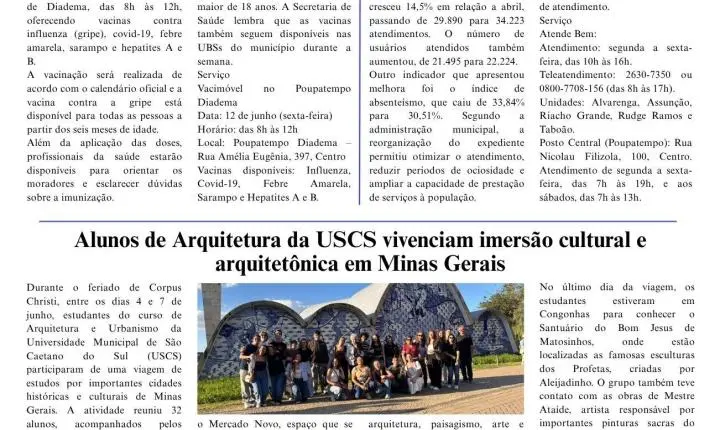 TRIBUNA DO ABCD | EDIÇÃO 1594 JÁ ESTÁ NAS RUAS! 